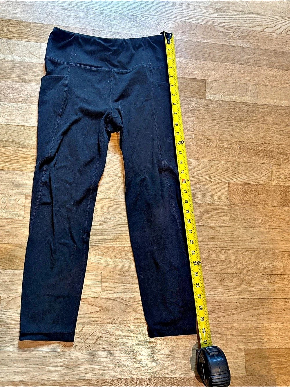 Athleta Stash Pocket leggings xxl girls 16 Tight Black Medium